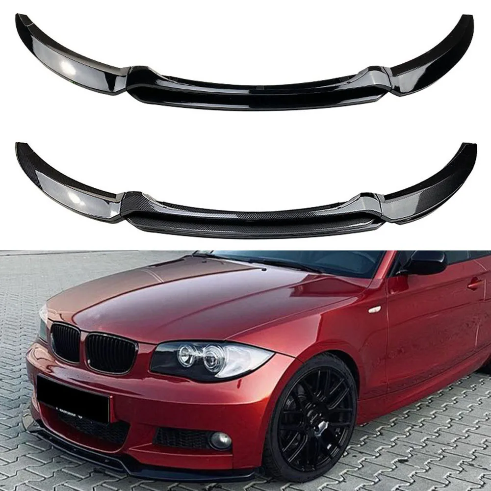 

4 Stage Front Lip Splitter Spoiler Side Lower Splitters Body Kit For BMW 1Series E82 E88 2008-2013