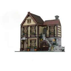 2099pcs MOC Halloween Hocus Pocused Witch Sanderson Craft Shop-Modification of Set 21341 Building Bricks Toys for Children Gifts