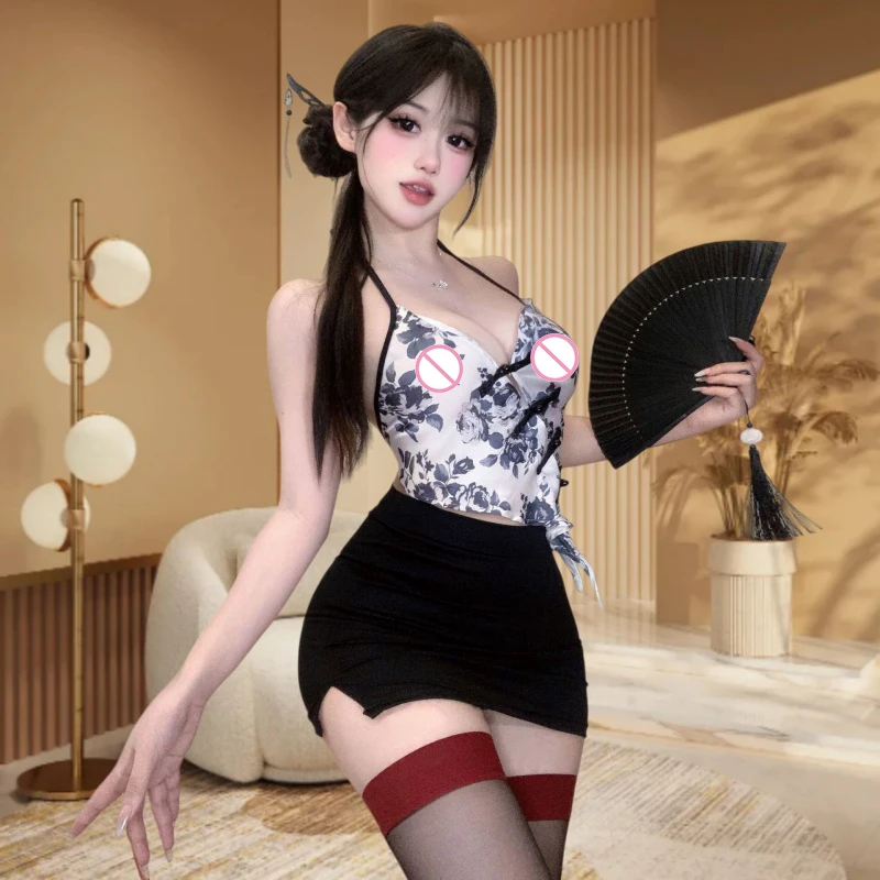 

Нижнее белье, нижнее белье, эротическое белье, нижнее белье для флирта, униформа, соблазнительные подарки на день рождения, один размер, легкий доступ, восточный винтаж