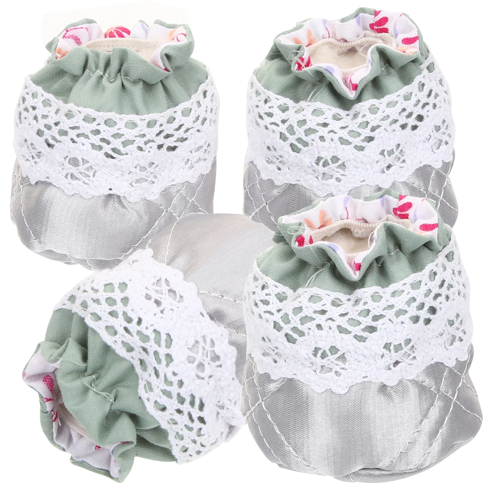 4Pcs Chair Leg Covers Protective Caps Furniture Feet Wraps Anti-Skid Table Leg Protectors for Hardwood Floors Indoor Sofas