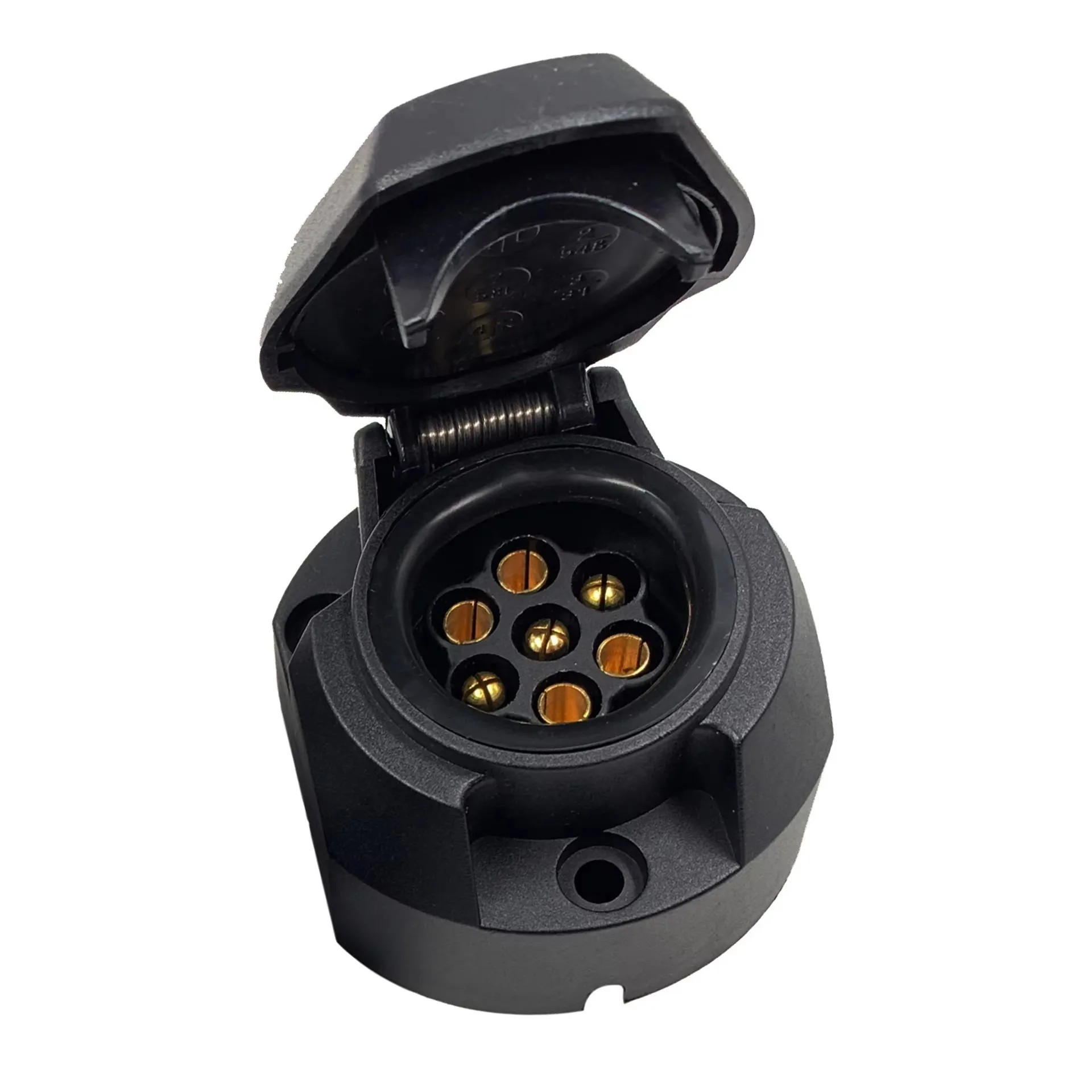 

European trailer connector accessories, 7-core waterproof socket, trailer type RV yacht frame, motorcycle flat car adapter