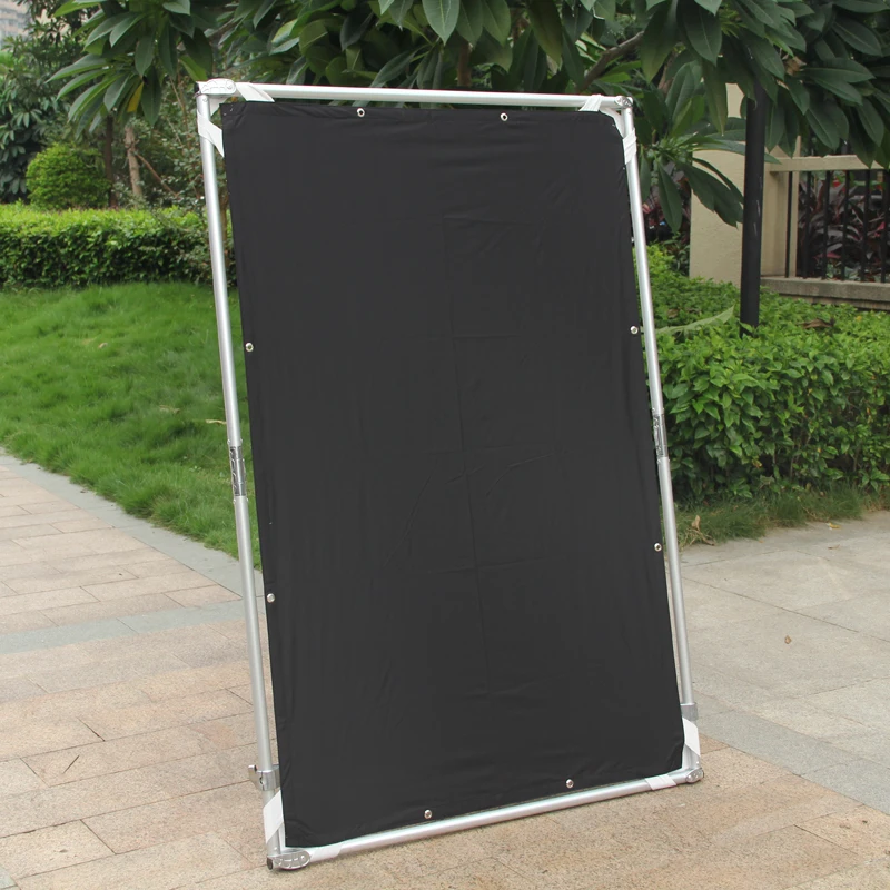 Folding soft light screen for outdoor shooting in the studio flag board, supplementary light soft light board, black and white