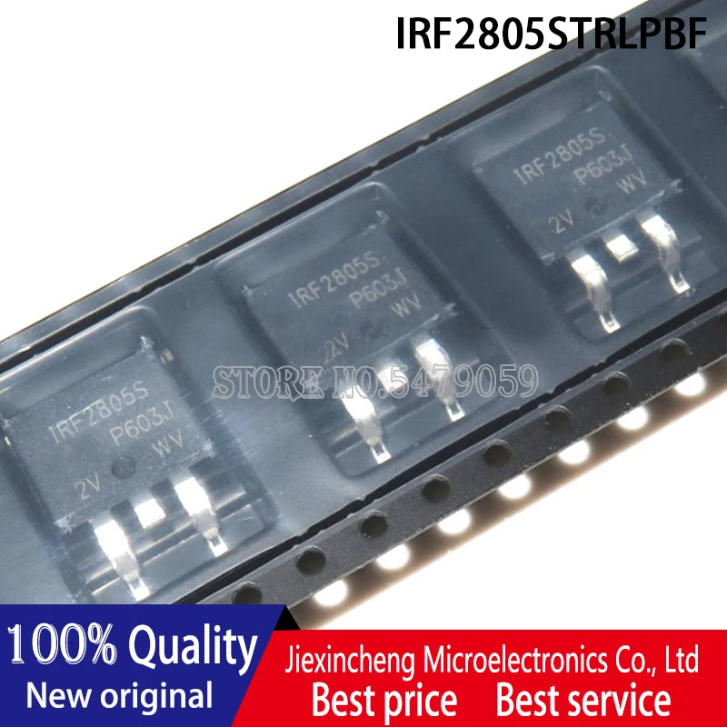 10PCS IRF2805STRLPBF IRF2805S TO263 MOSFET ใหม่เดิม