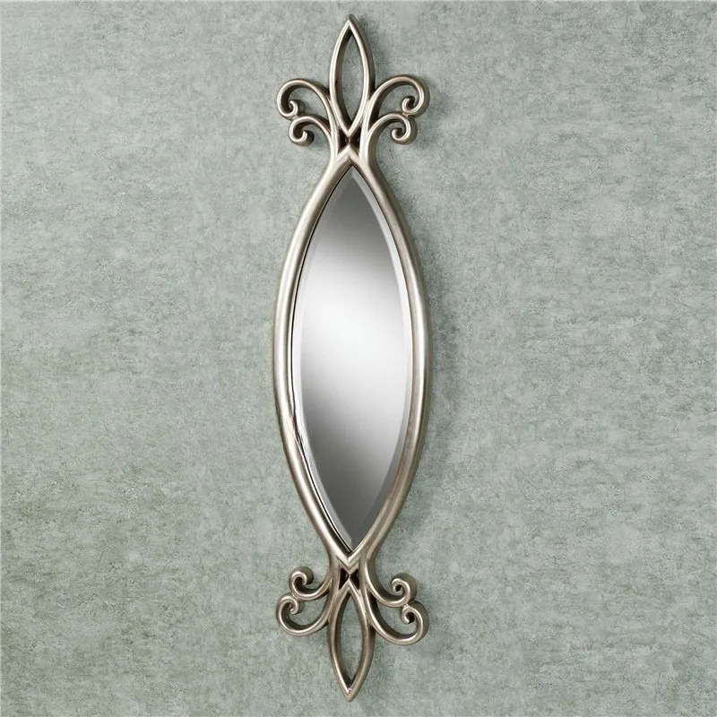 Neoclassical cosmetic ,  decorative mirror, entrance , background decorative  furniture muebles