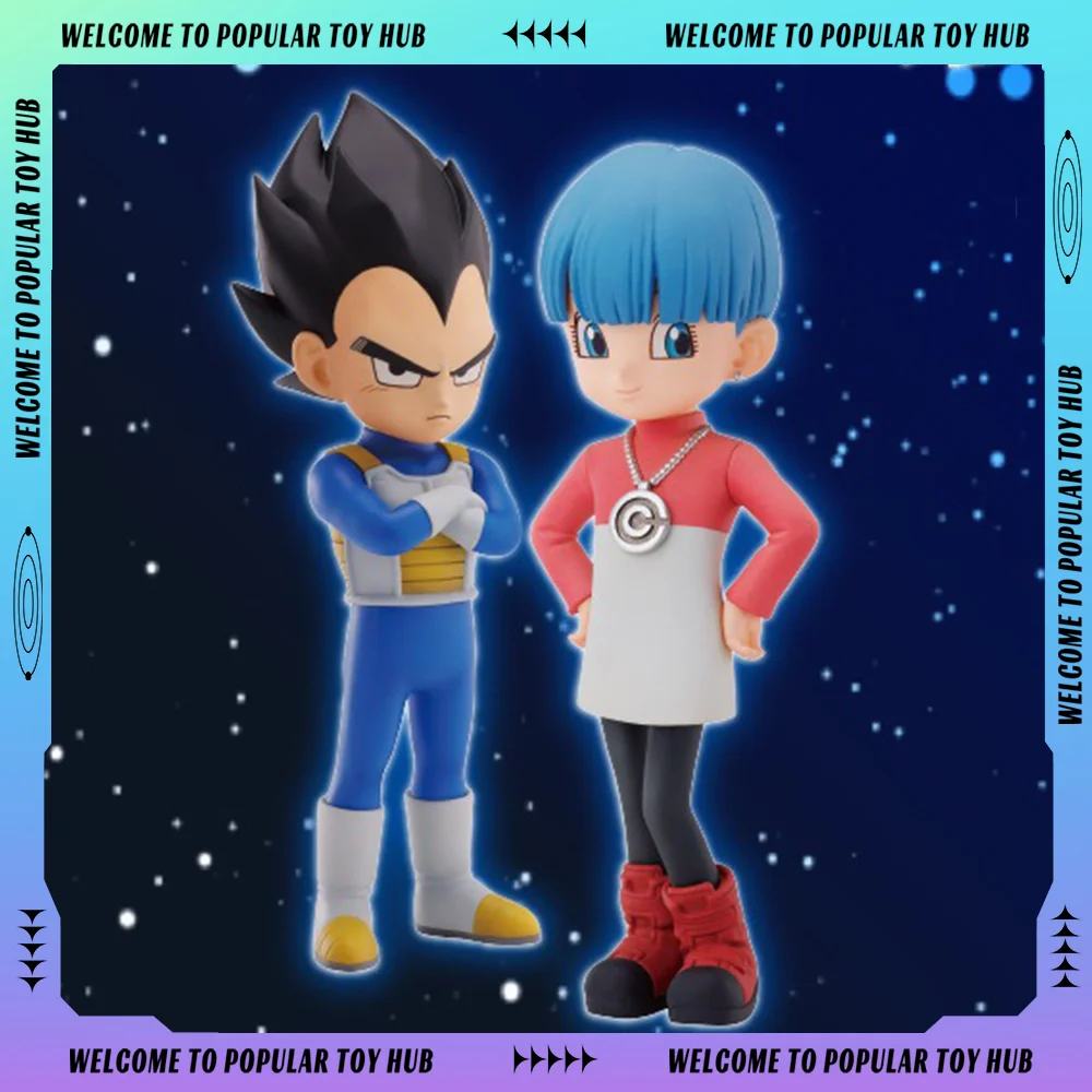 13cm Inch Dragon Ball Z Figurins DAIMA Goku Vegeta Figure Bulma Shin Action Figures Pvc Statue Collection Custom Model Toys Gift