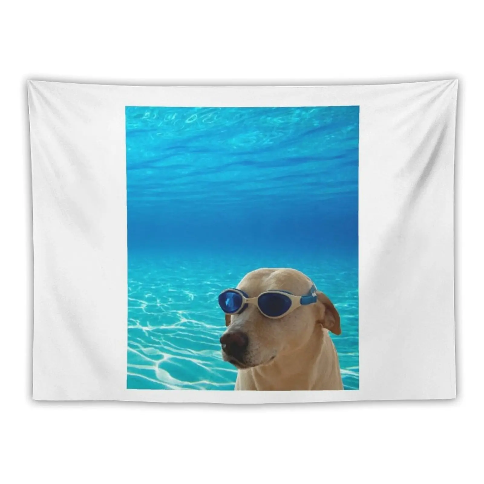 

Underwater Dog Tapestry Wallpaper Bedroom Hanging Wall Room Decorations Aesthetic Decor For Bedroom Tapestry