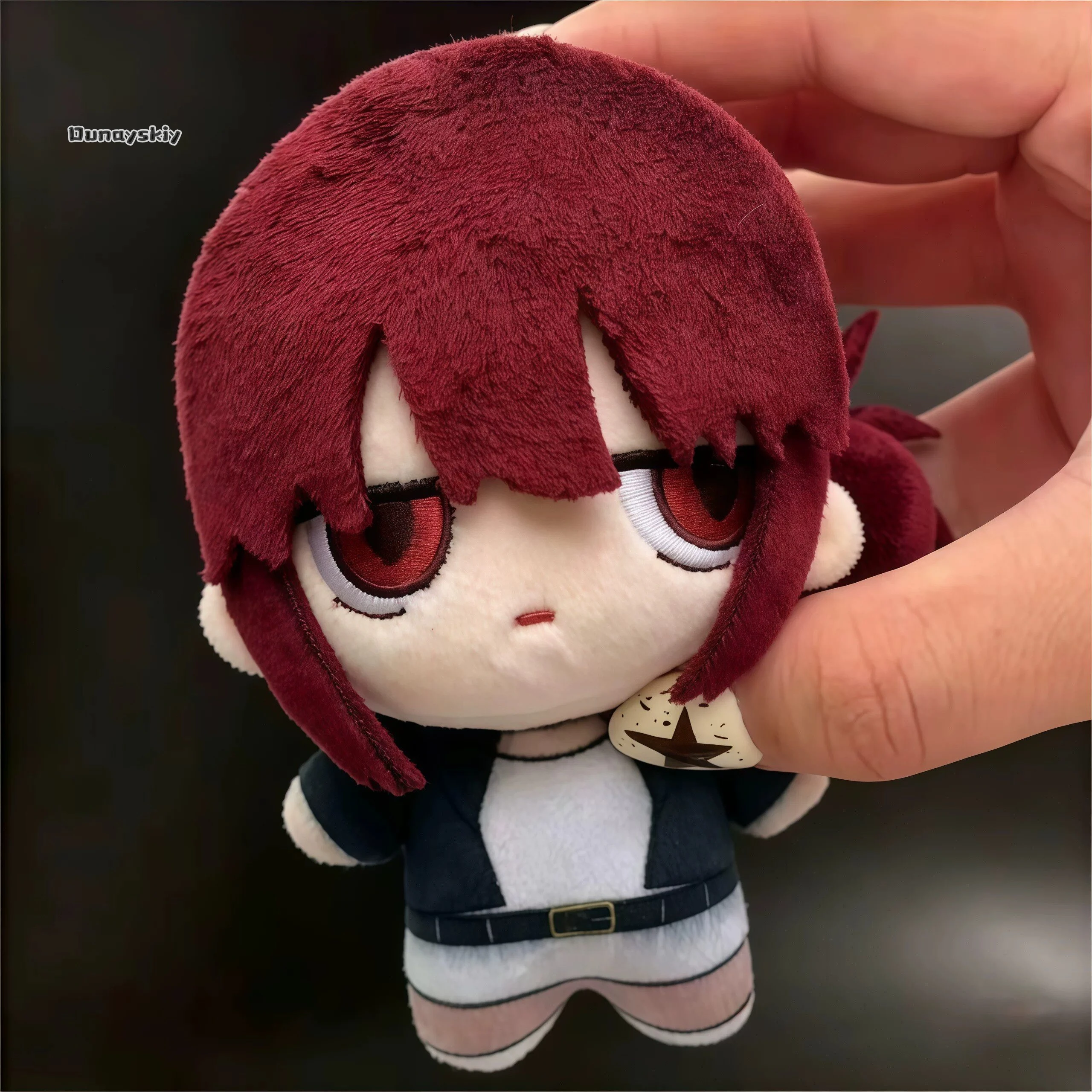 Sasaki Yamada Plush Doll Soft Stuffed Toy Collectible Figure Gift Ashtray Case Anime Smoking Behind the Supermarket with You​​