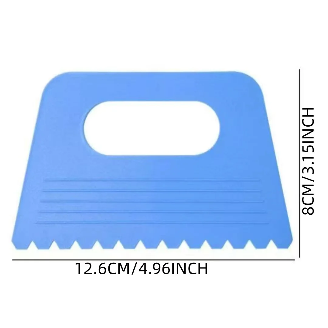 4-piece set of DIY paint doodling scraper brush, color painting art tools, painting handmade rubbing scraper
