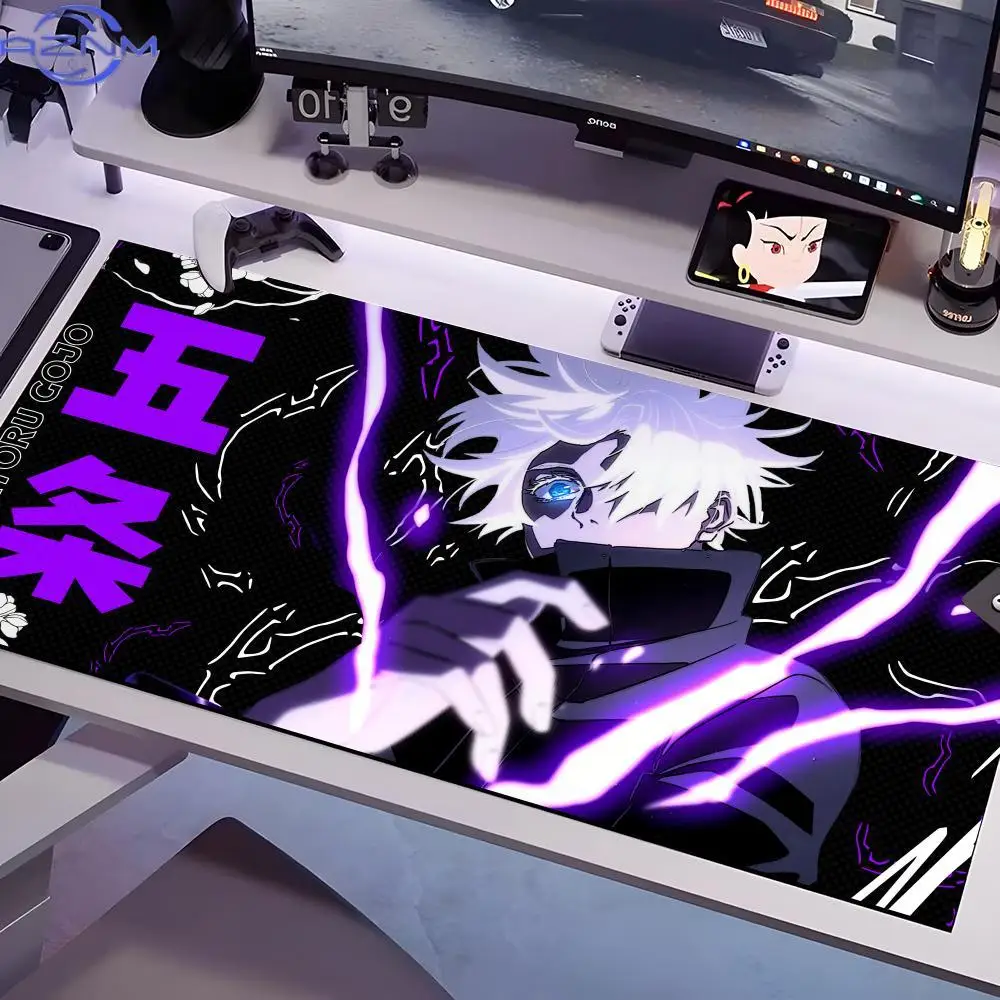 Jujutsu Kaisen Anime Mouse Pad Multiple Sizes Large Square Computer Office Game Table Mats Rubber Anti-slip Mousepads