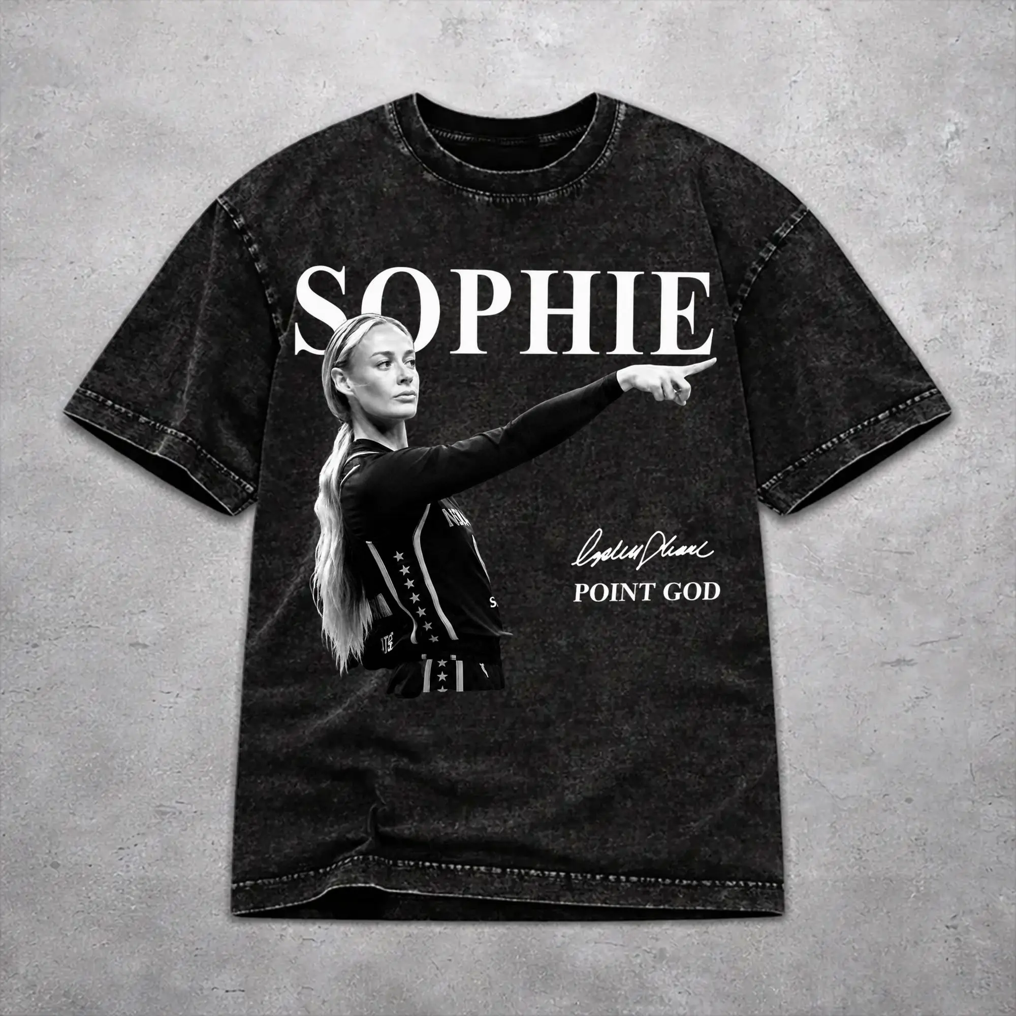 Sophie Cunningham Point Good Meme  T Shirt Harajuku Style For Men Women Cotton Tee Shirts Clothing