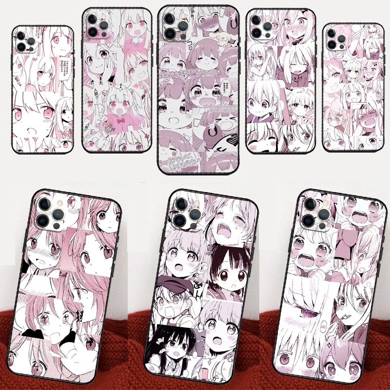 Funda Kawaii Japan Girls Harajuku Rosa para Honor Magic 7 Lite 6 8 Pro, para Honor 200 400 50 70 90 X8c X8b X9a X9b X9c X9d Win RT