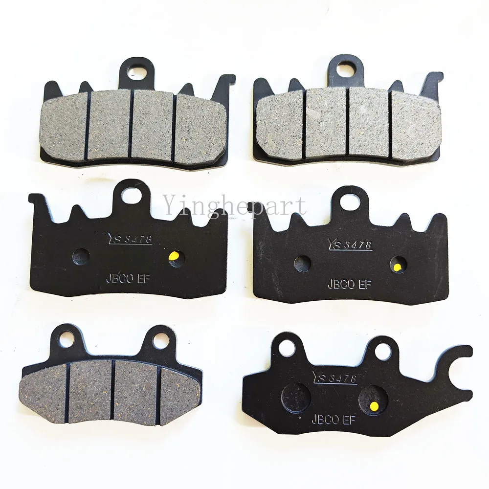 Motorcycle Front Rear Brake Pads For Triumph Tiger 1200 Alpine Edition Desert Storm 2020-2021 Tiger Explorer XC/XR 2016-2021