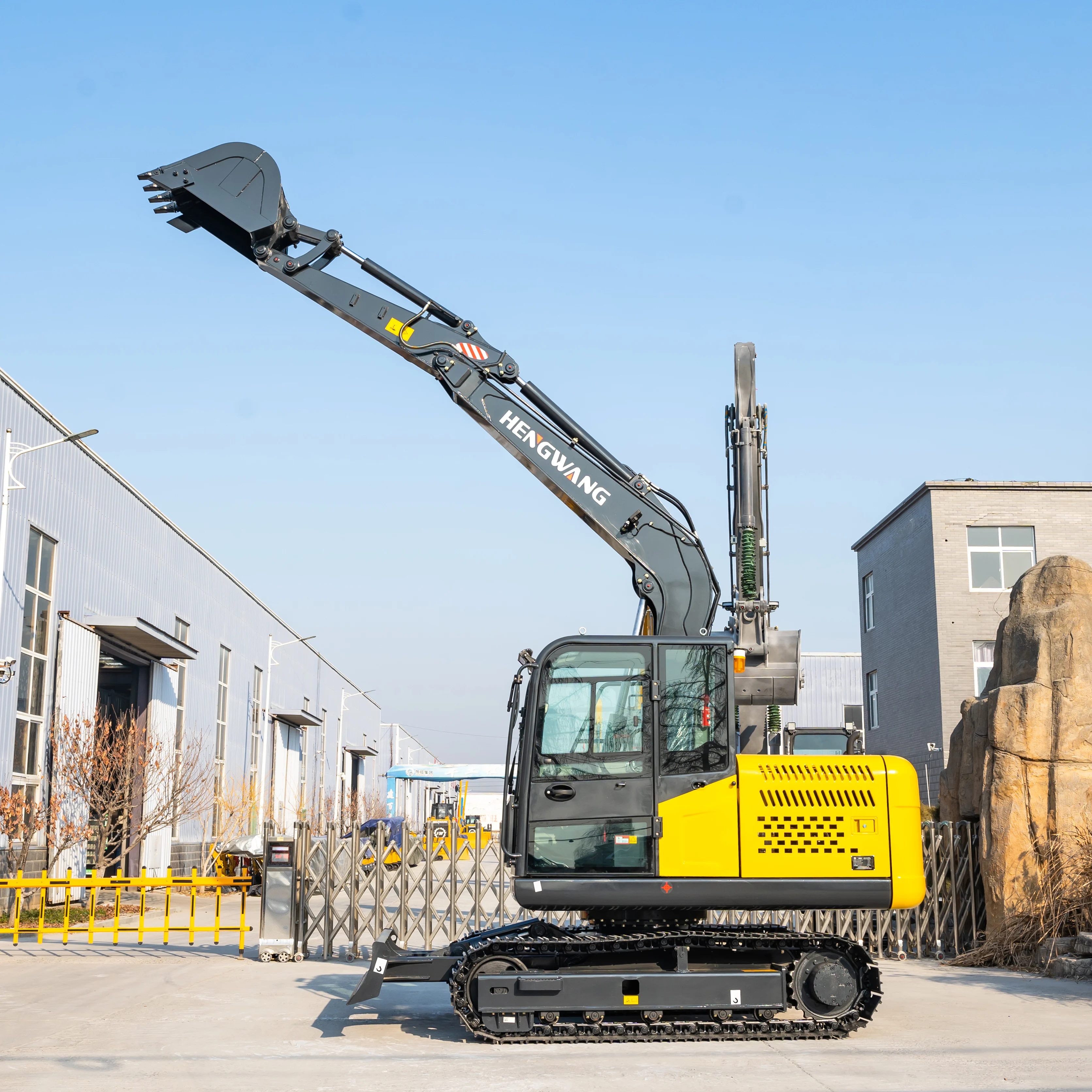 Excavadora de cadenas hidráuli - Heavy Equipment Excavator reseña y precio