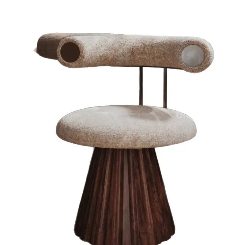 Modern Italian light luxury bedroom makeup chair Nordic dressing stool