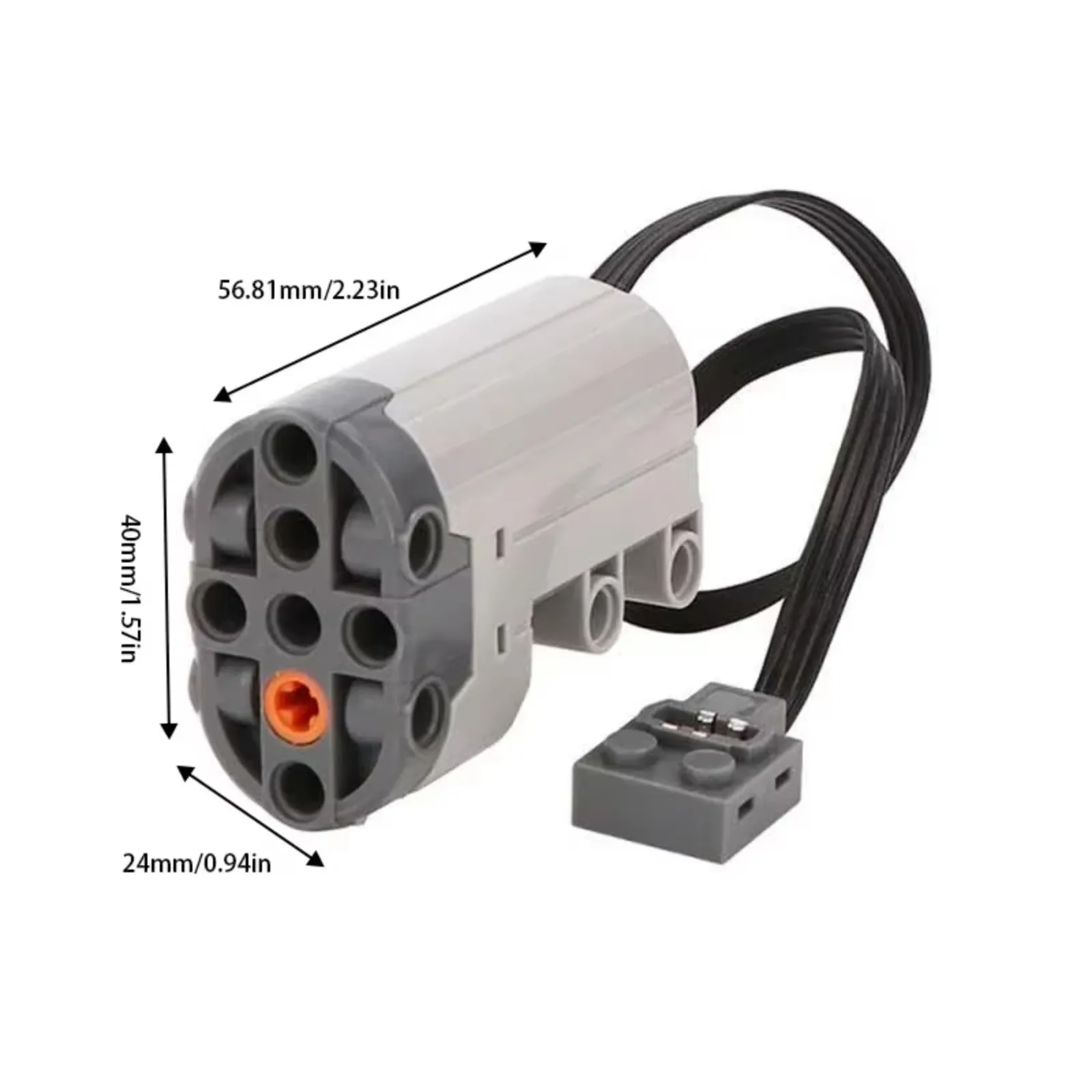 Servomoteur de direction 88004 pour legoeds technique, moteur Power Up L, 2/4/6 paquets de jouets de voiture en blocs de construction