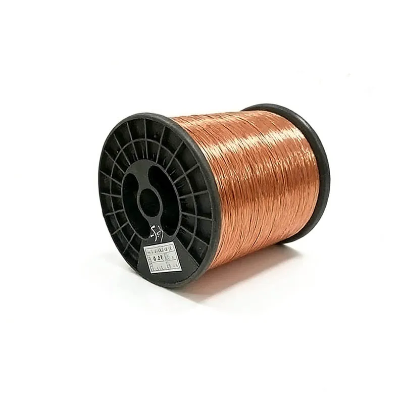 1000G/lot QA-1/155 Direct-Welded Copper-clad Aluminum Enameled Wire Polyurethane CCA Enamelled Wire 0.5-1.20 Enamelled CCA Wire