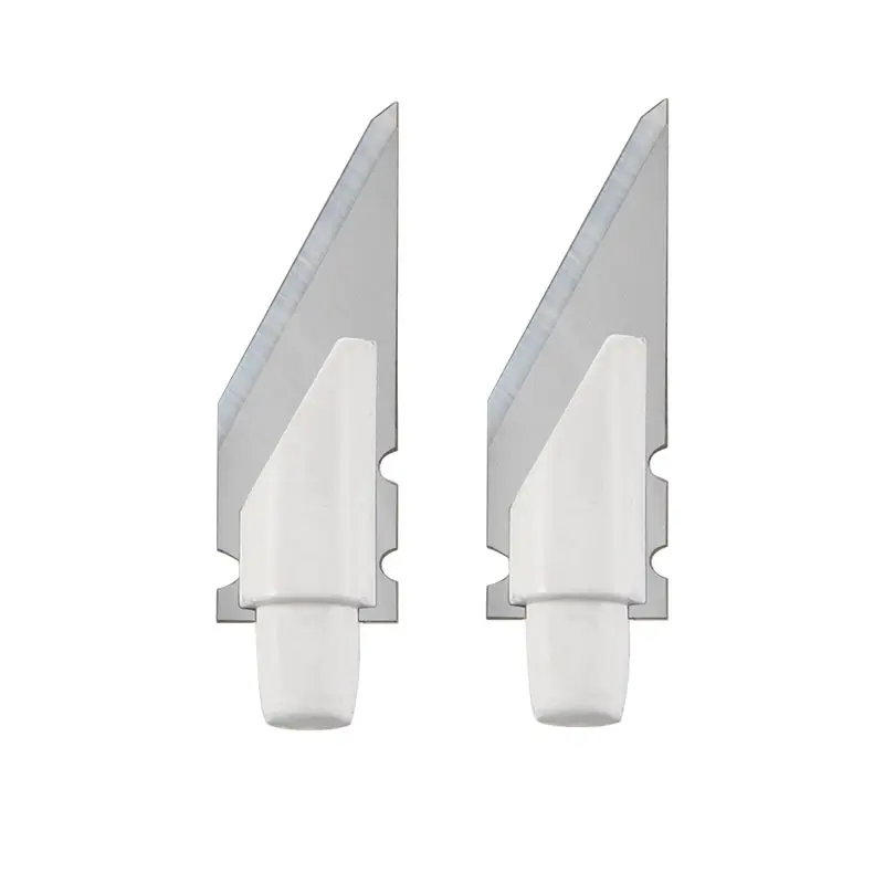 

Replacement Knife Blade 2Pcs, Hard & Durable Cutting Blade, Cuts Thick & Denser Materials For Maker Machine-[A22I Store]