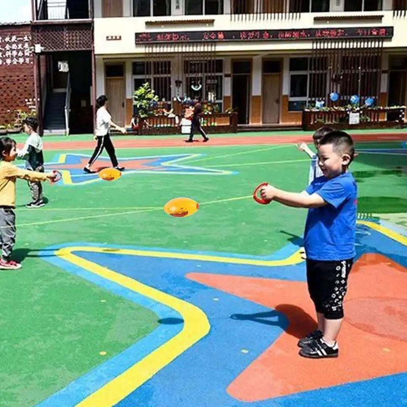 Kinder im Freien interaktive ziehen elastische Geschwindigkeit Bälle Spielzeug Spaß Kollision sensorische Training Sportspiele Spielzeug für Kinder