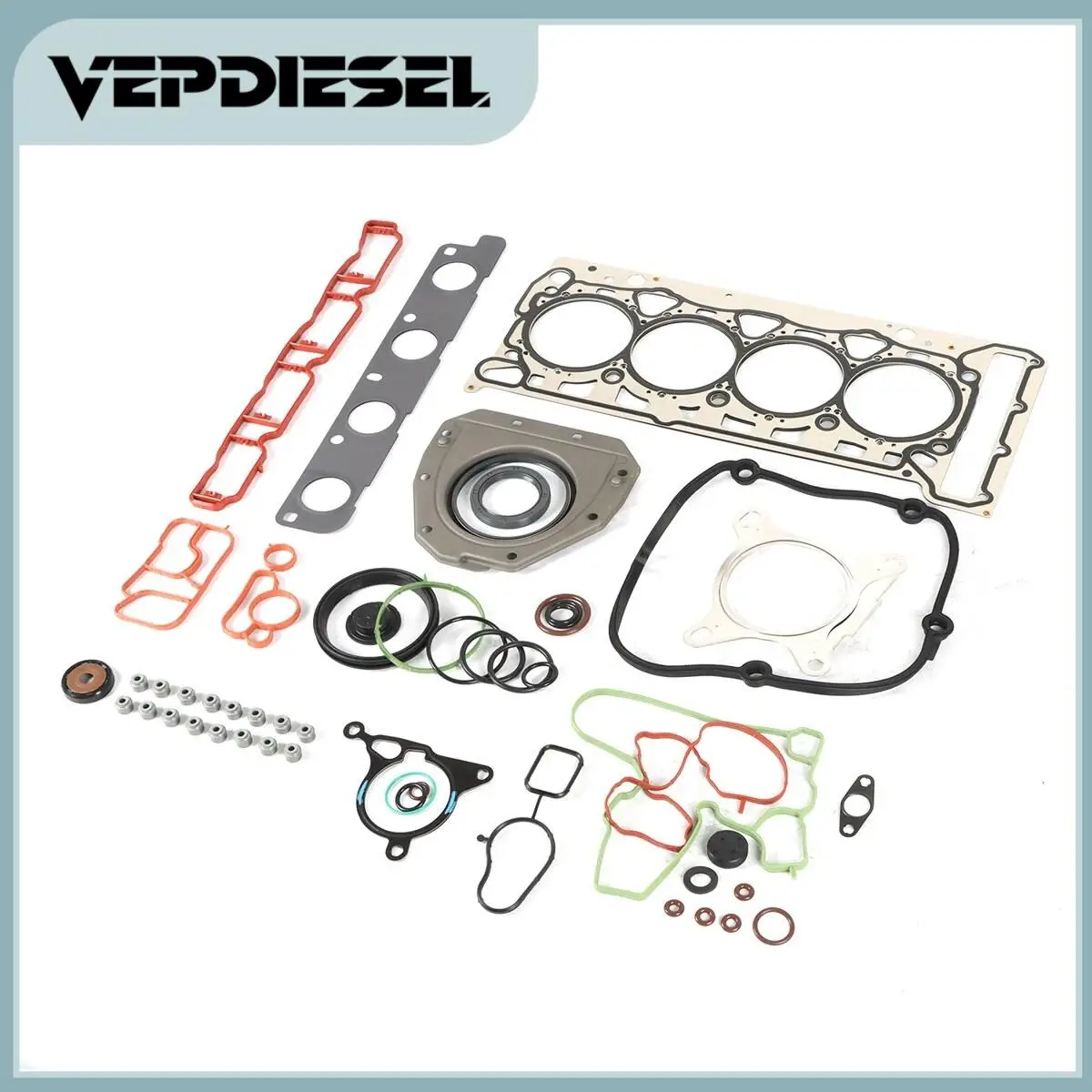 EA888 Engine Cylinder Head Gasket Kit Φ21mm For VW Golf Jetta CC EOS Tiguan Audi A3 A4 A5 Q5 TT 1.8T 2.0T 06J103383D 06H103383AD