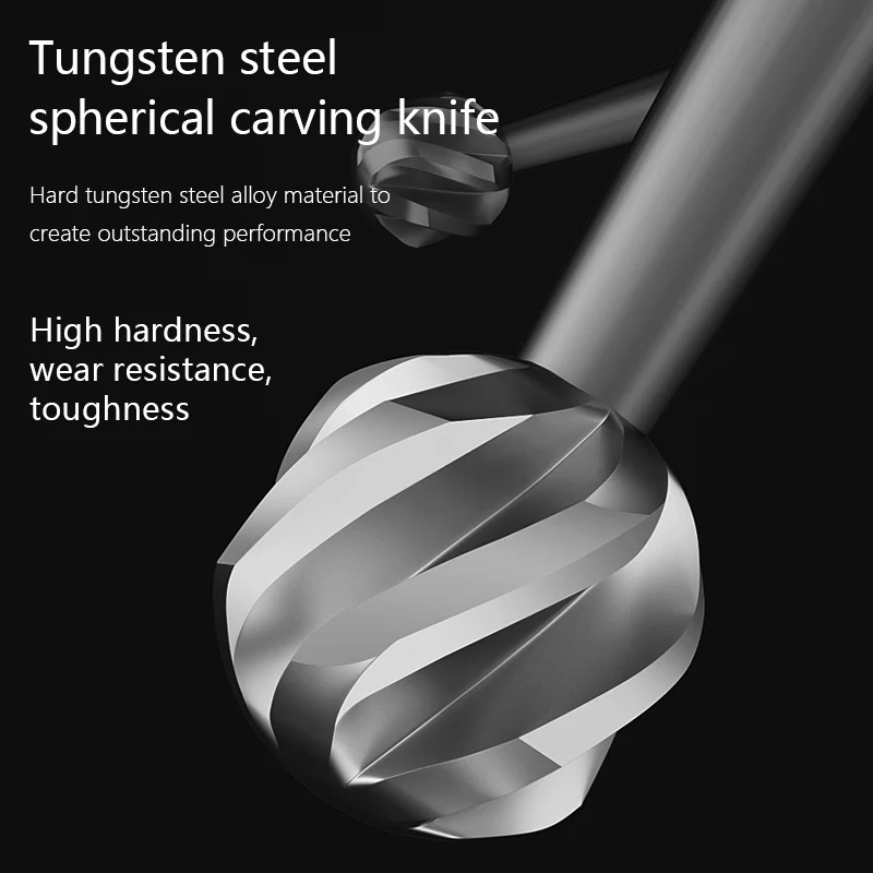 MaAnt Laminated Tungsten Steel Grinding Head 0.4mm 0.5mm 0.6mm High Quality Alloy Steel Precision of Cutter Teeth Grinding Head