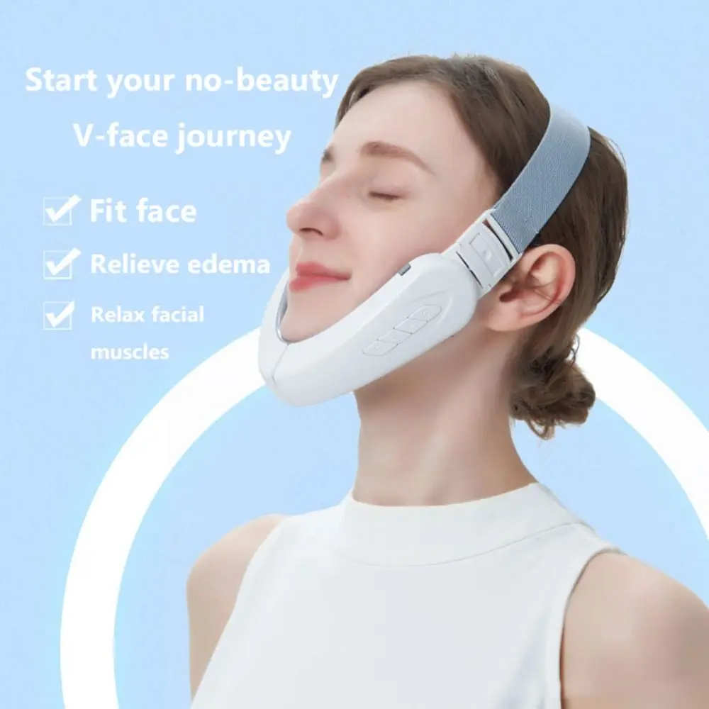 Duplo Chin V-Face Lifting Instrument, Instrumento de emagrecimento facial, Instrumento cosmético, Micro atual Face Molding Instrument