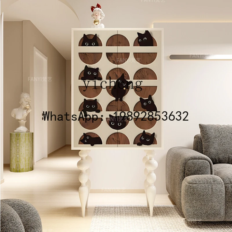 

GZ Living Room Chest of Drawers Household Solid Wood Sideboard Bedroom Tailstock Storage Cabinet