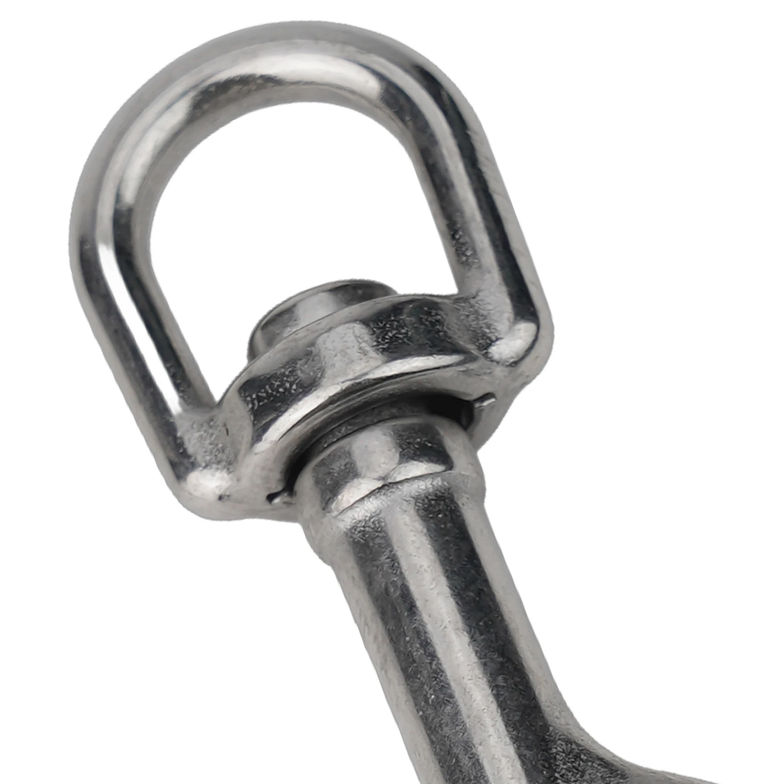 Stainless Steel Swivel Eye Bolt Snap Spring Hook For Scuba Diving Pet Leash Flag Stainless Steel Hook Accessories