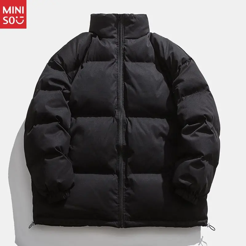 Miniso Hello Kitty Puffer Jacket, Stand Collar Winter Coat for Outdoor