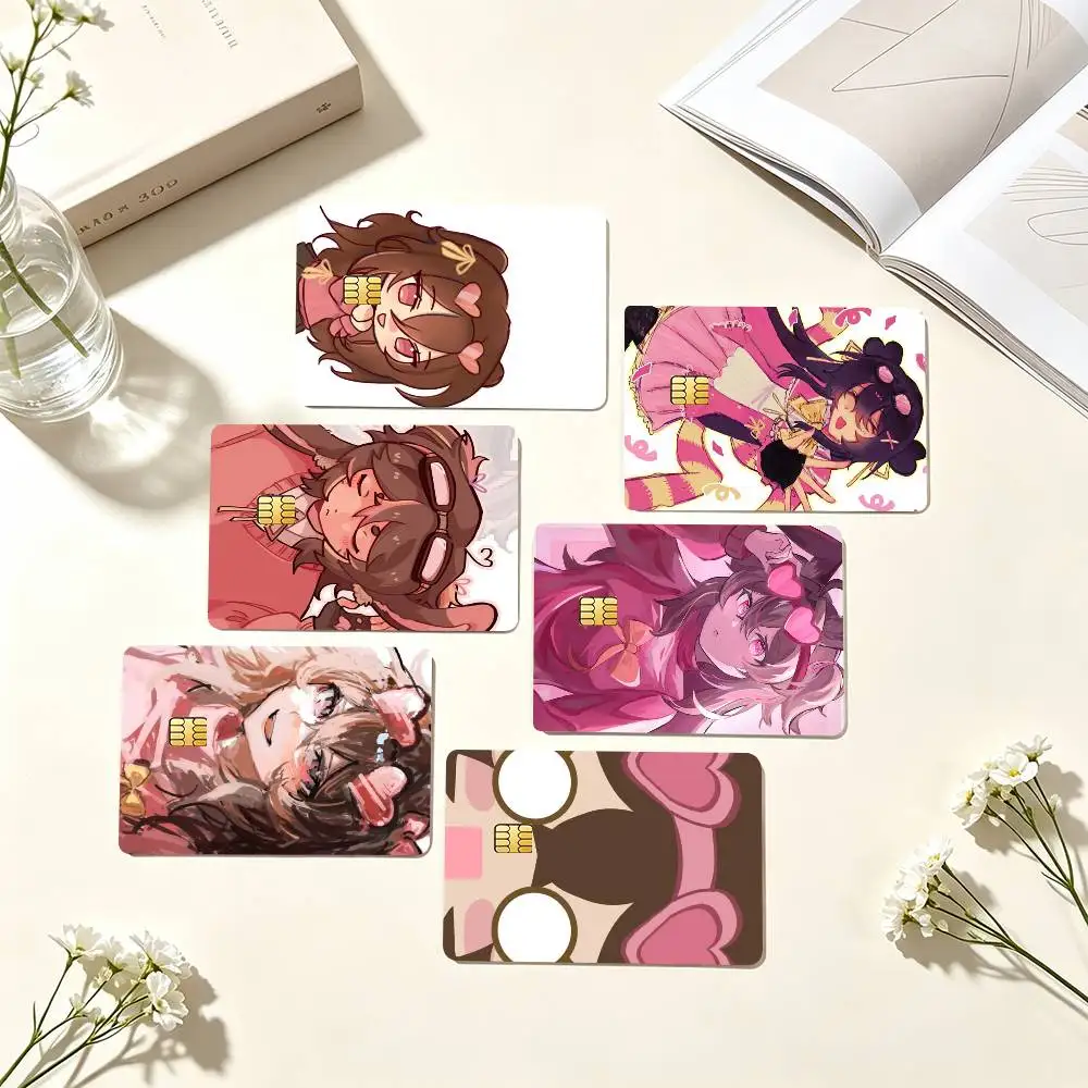 J-Jumperwho Lifesteal SMP  Credit Card HD Stickers Game Card Decal Small Chip Waterproof Sticker Gift