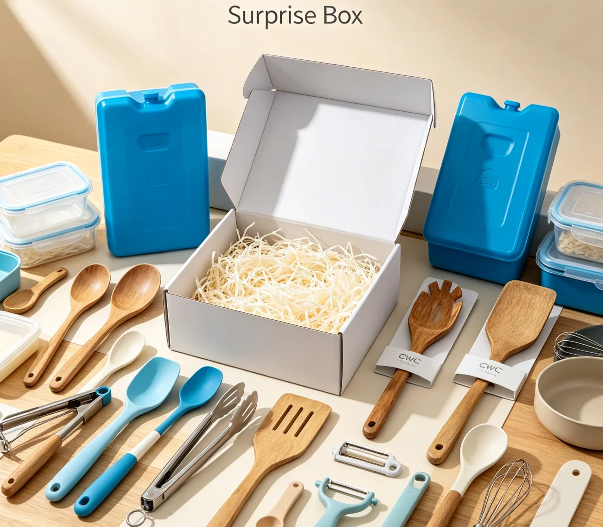 Food Storage Boxes - Kotak Misteri Acak Berisi Peralatan Dapur: