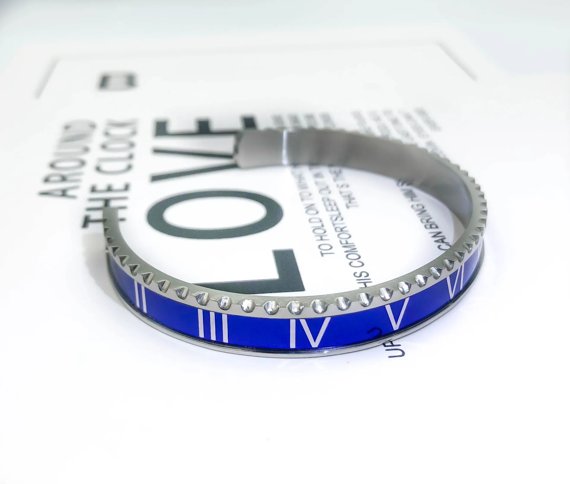 men bracelet roman Numeral Open Bangles Men's Cuff Bracelet Couple Charm Trendy Jewelry Gift