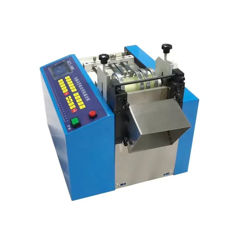 1000W HZX-100S 5mm OD Automatic Wire Rope Cutting Machine for Stainless Steel Copper Aluminum Materials