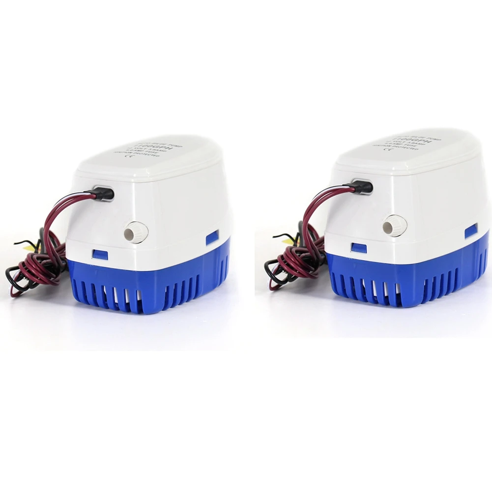 Automatic Bilge Pumps for Boats 12V Submersible Pump with Float Switch Auto Bilge Water Pump,1100GPH