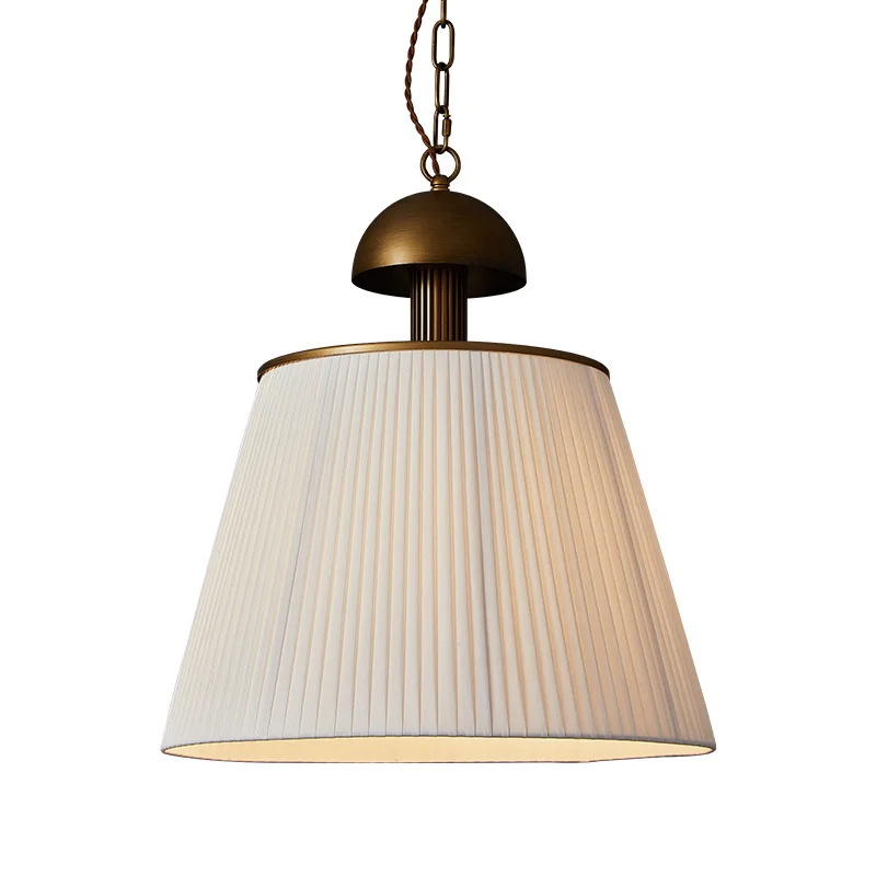 

Medieval retro chandelier French restaurant dining table bar lamp creative lamp American simple bedroom bedside lamp