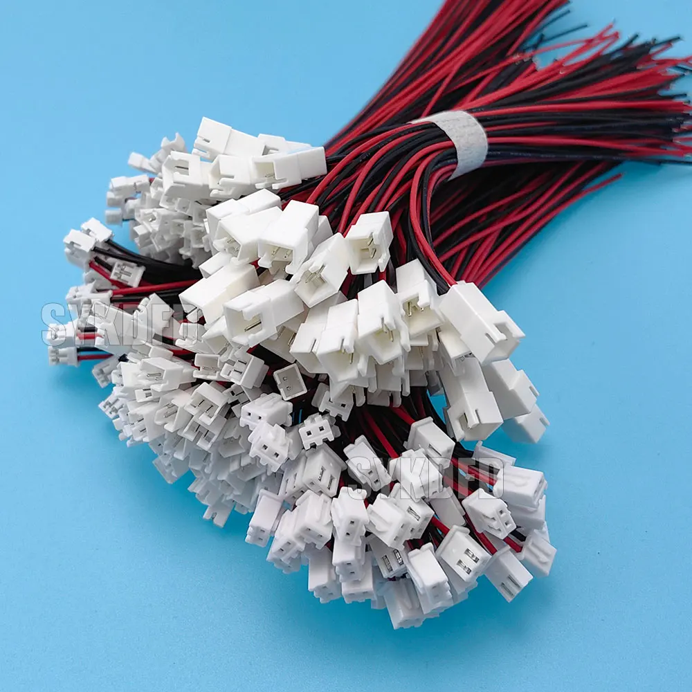 

Micro JST 1.25mm PH 2.0mm XH 2.54mm 2 Pin Male Female Connector Plug with Wire 150mm Wire Cables