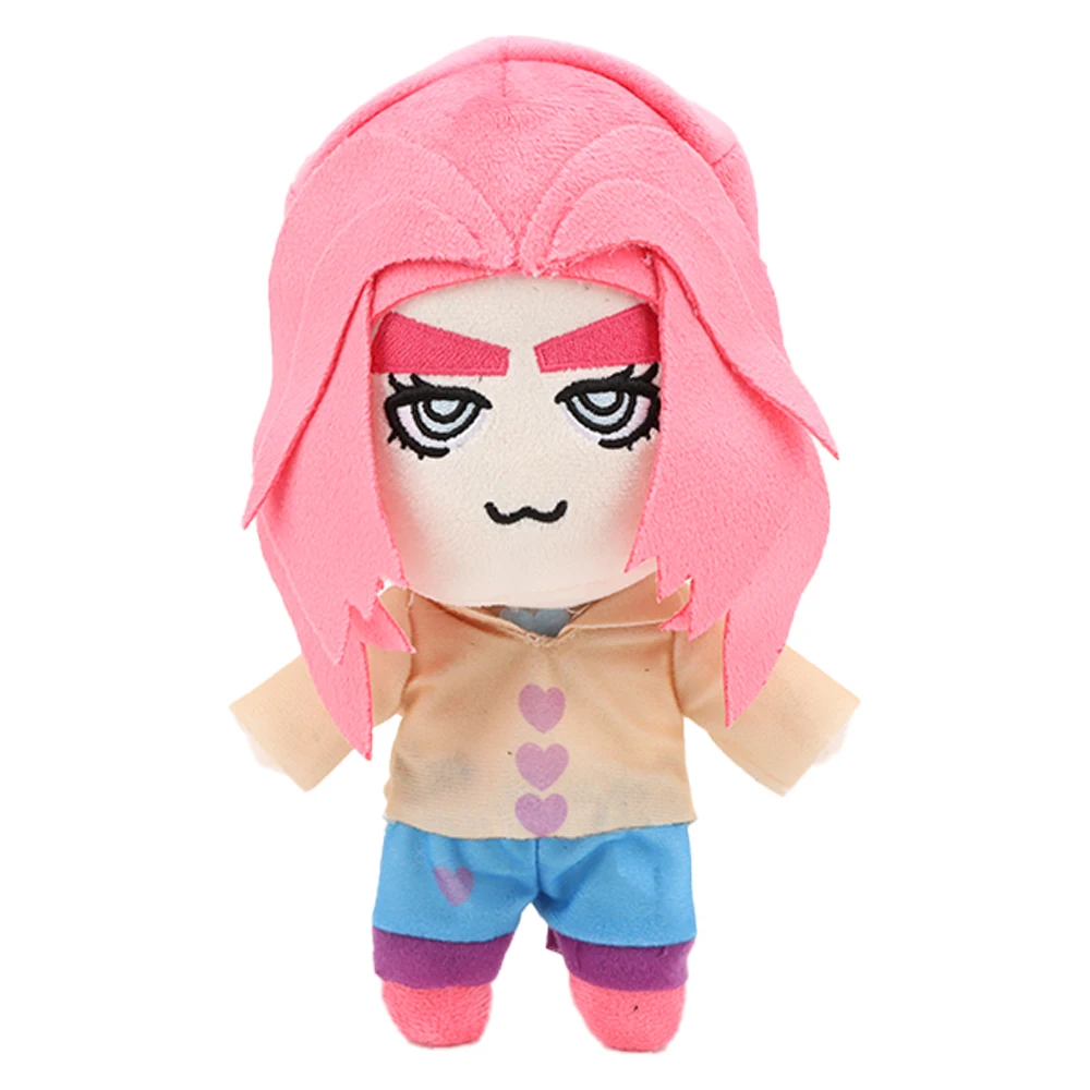 25cm 애니메이션 K팝 데몬 헌터즈 사자보이즈 봉제인형 진우 애비 인형 할로윈 파티 선물 몬스터 헌팅 걸그룹 팬들을 위한 선물