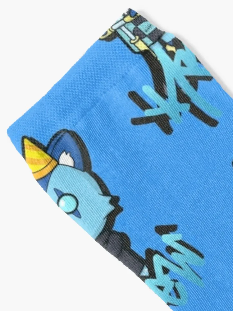 Funneh Plushy on a scooter Socks new year retro heated Stockings man Men's Socks Women's