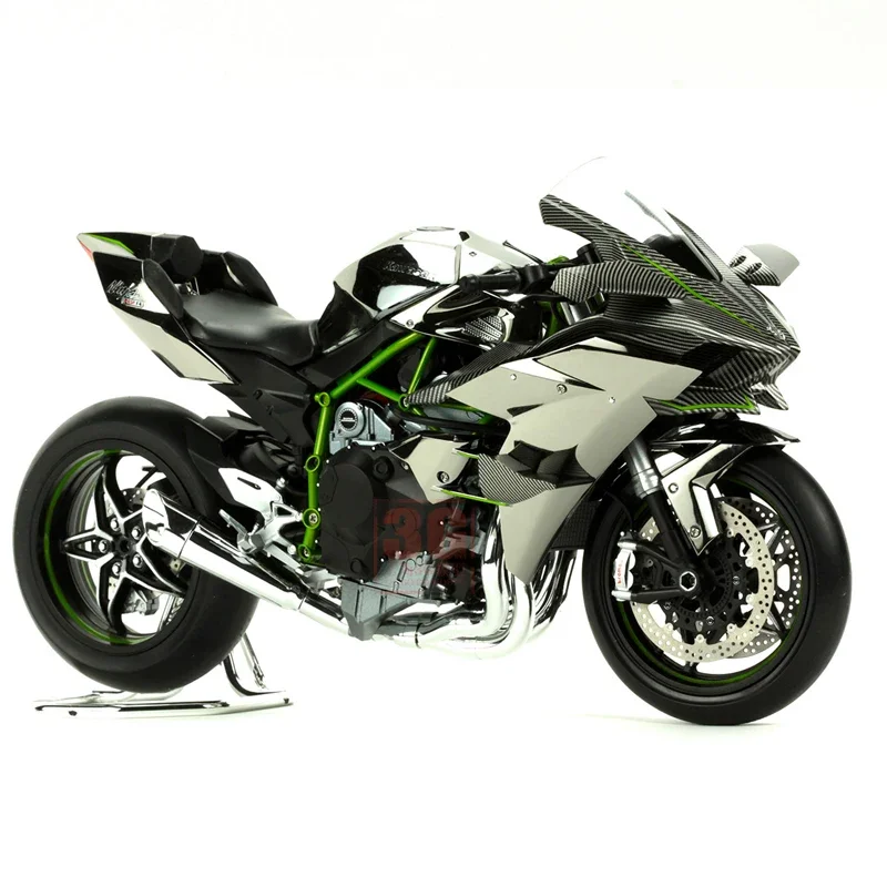 MENG Model Kit MT-001S Adhesive Free Color Separation H2R Motorcycle Racing Edition Adult Assembly 1/9 Scale