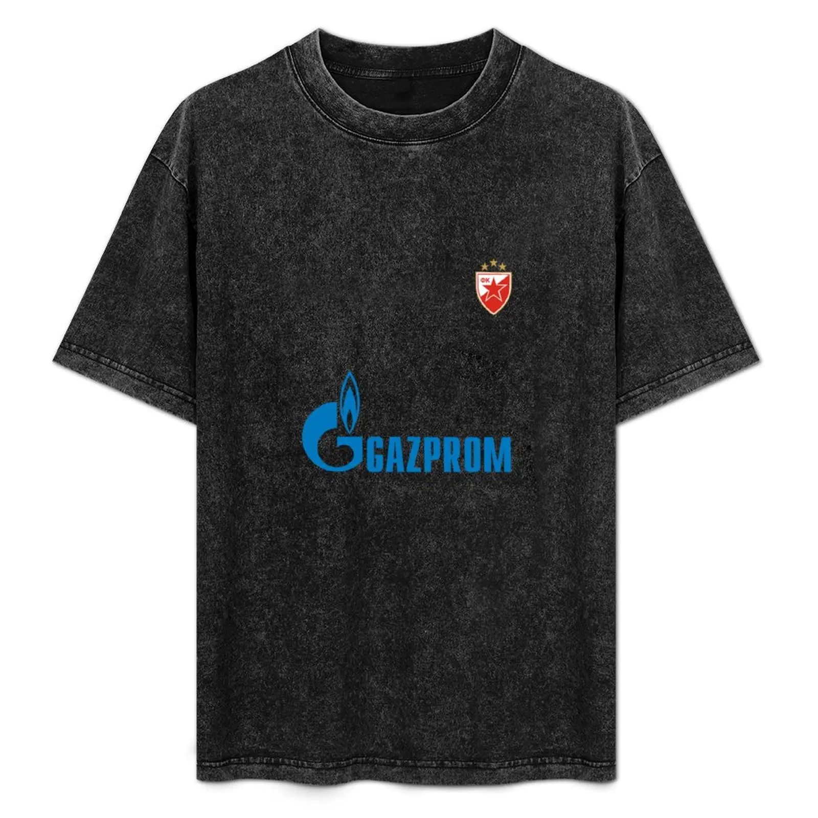 

Crvena zvezda gazprom T-Shirt Labor Work Casual T-Shirt