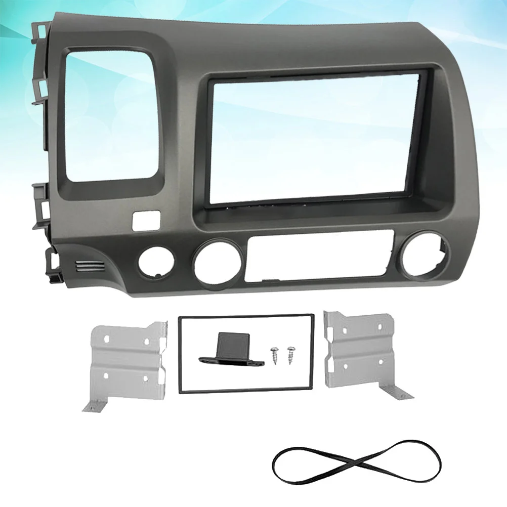 

DVD GPS Surface Frame for Car Double DIN Stereo Gadgets Dashboard Install Mounting