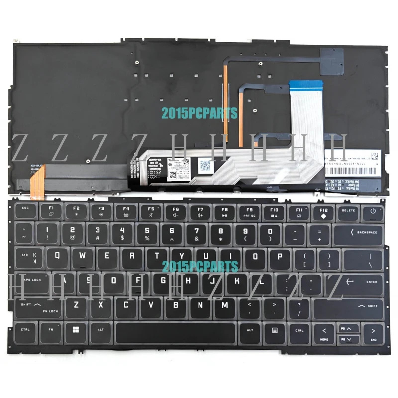 Teclado retroiluminado para HP Omen Transcend 14-FB 14-FB0008CA 14-FB0013DX 14-FB0023DX, EE. UU.