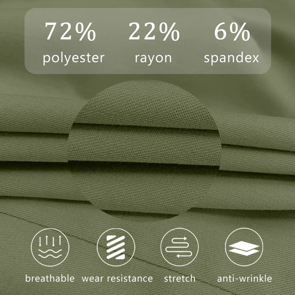 Women Men Work Uniform Medical Uniforms V-neck Pockets Scrubs Set Dental Hospital Doctor Nurse Workwear Nursing Surgery Workwear