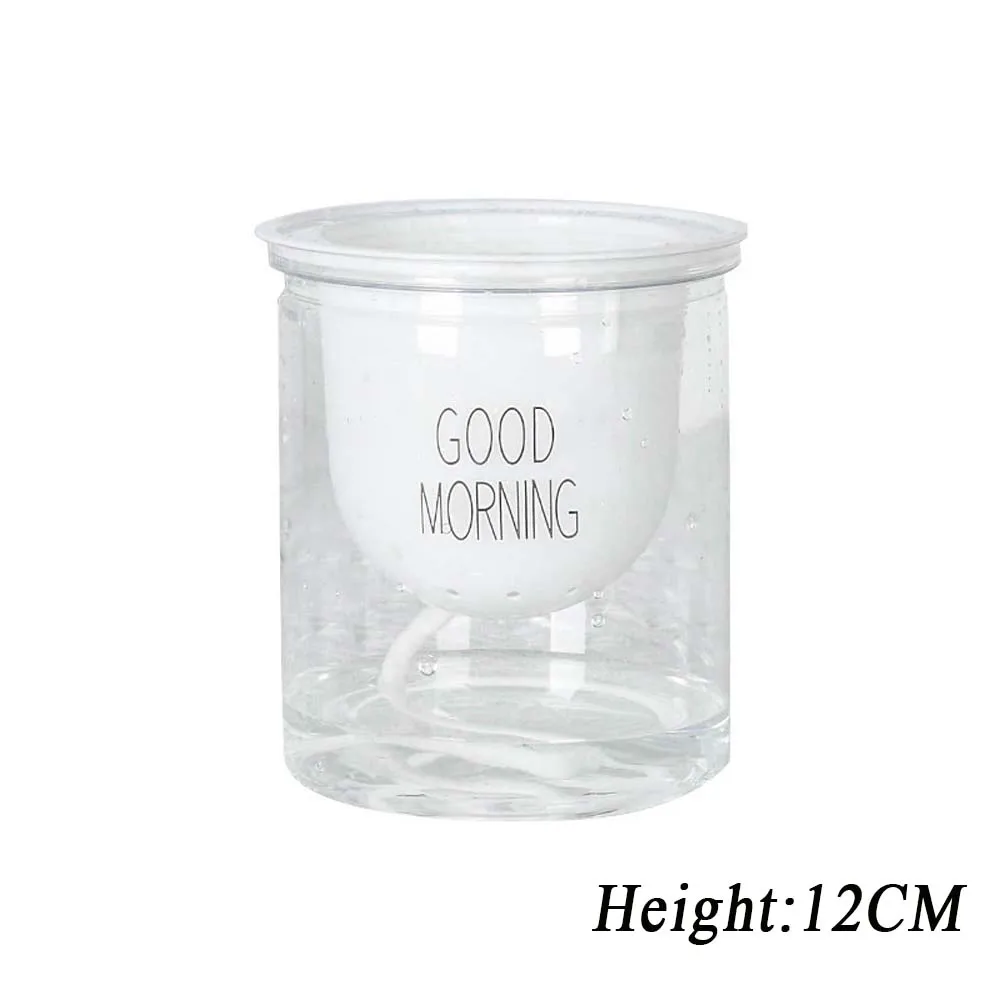 

Purifying air Double layer Office Succulents Auto Irrigate Garden Supplies Decoration Planters Plant Pot Home Decor Flower Pots