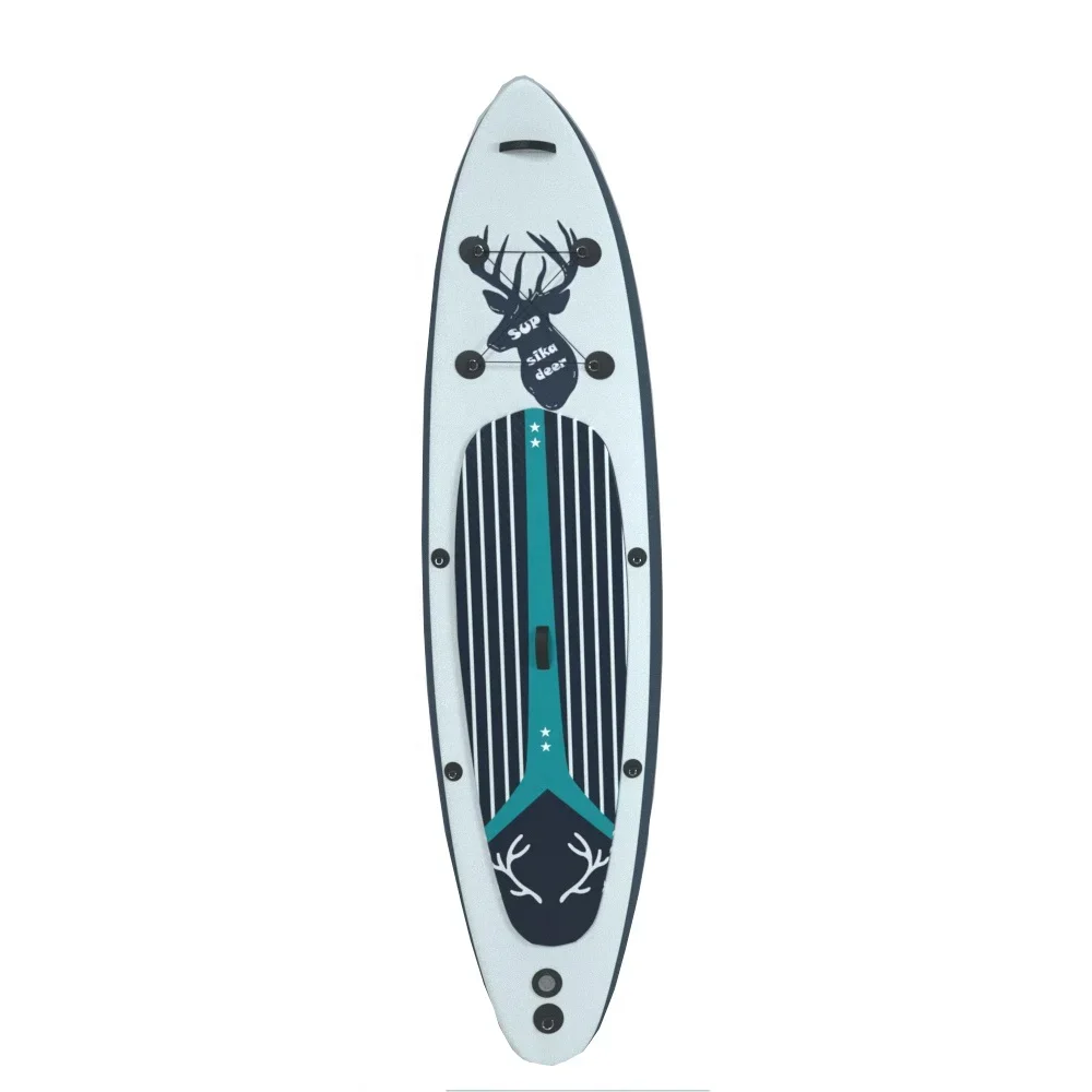 Tabla de Sup de ciervo Mistral para deportes acuáticos, nuevo diseño 2022, tabla de sup inflable grande con bomba y mochila, tabla de Surf para carreras