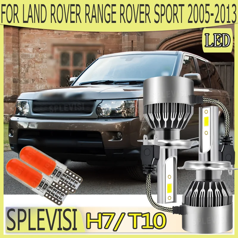 

Effortless Setup Lightweight Strong LED Headlight For Land Rover Range Rover Sport 2005 2006 2007 2008 2009 2010 2011 2012 2013