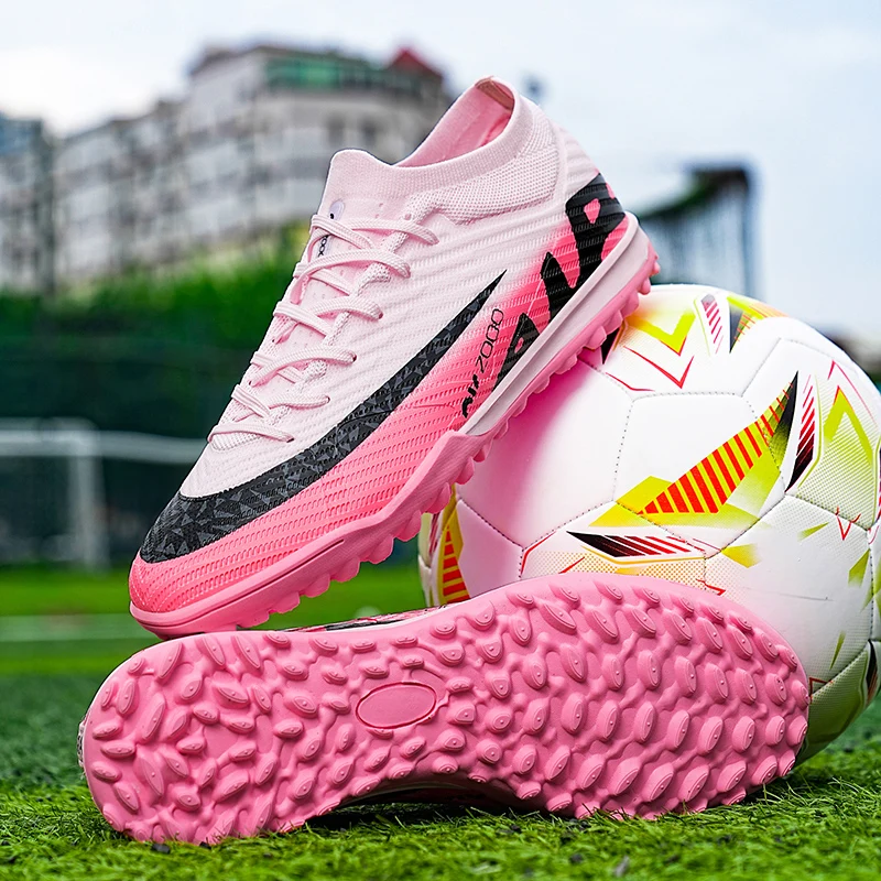 

TF/FG Men Fast Soccer Shoes Society Original Professional Football Boots Resistant Training Football Shoes Ultralight Non Slip