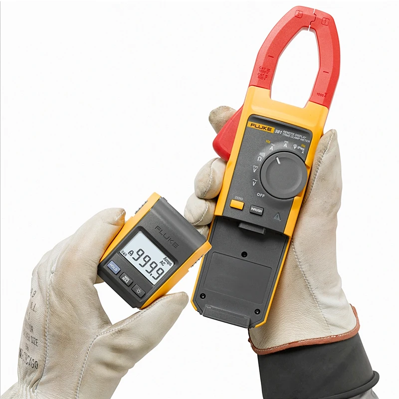 Fluke 381 Remote Display True-rms Clamp Meter iFlex 2500A Current Voltmeter Ammeter Pliers AC/DC Professional Electrician Tool