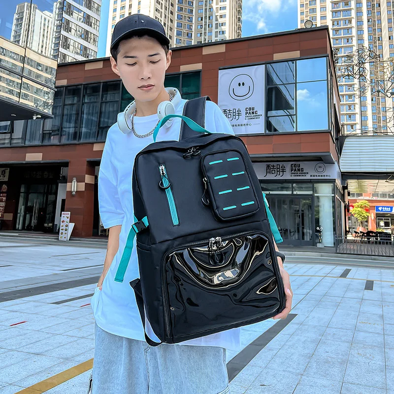 

Женский рюкзак ita в стиле академии, новинка 2024, милый вместительный модный рюкзак, простой и свежий школьный ранец