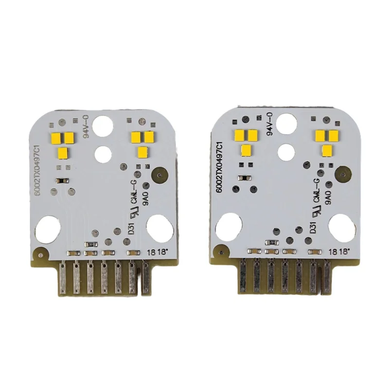 

2Pcs Headlight LED Board Chip 63117466107 For BMW X3 G01 X4 G02 2016-2019 Lemon Yellow LED Daytime Running Light Board