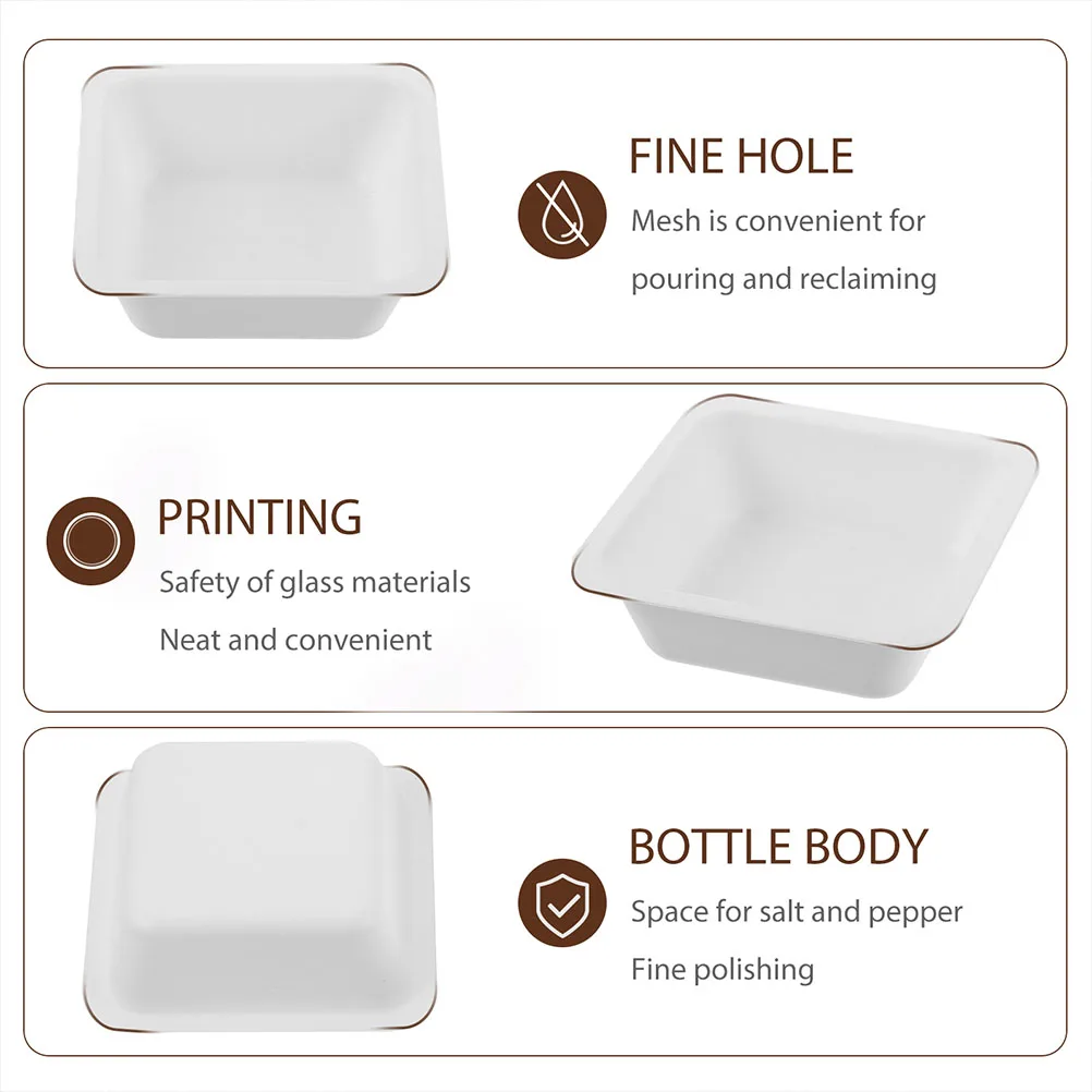 

10 Pcs Weighing Pan Boat Large Laboratory Supplies Square Dish Plastic Plate for Labs